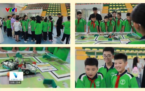 Hoạt động STEM ROBOTICS tại Thực nghiệm KHGD | Khi kiến thức liên môn đi vào thực tế